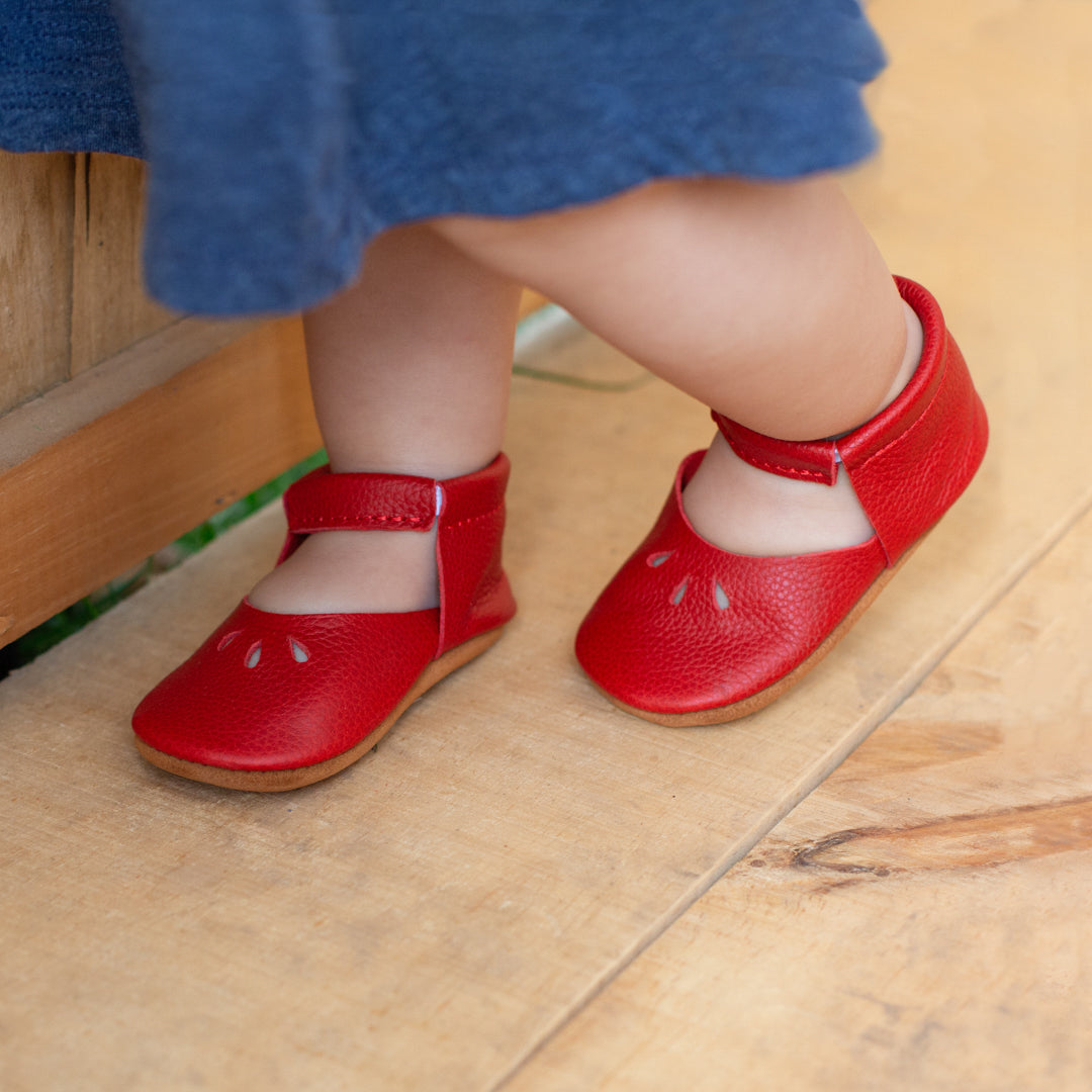 Zapatos rojos para online niños